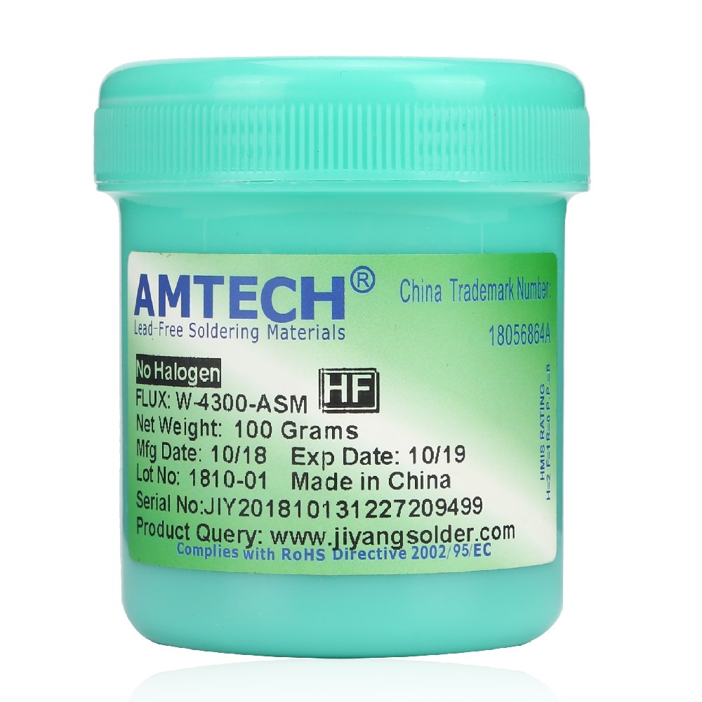 AMTECH NC-4300-ASM Solder Flux100% Original BGA PCB Water Clear 100g Welding Paste